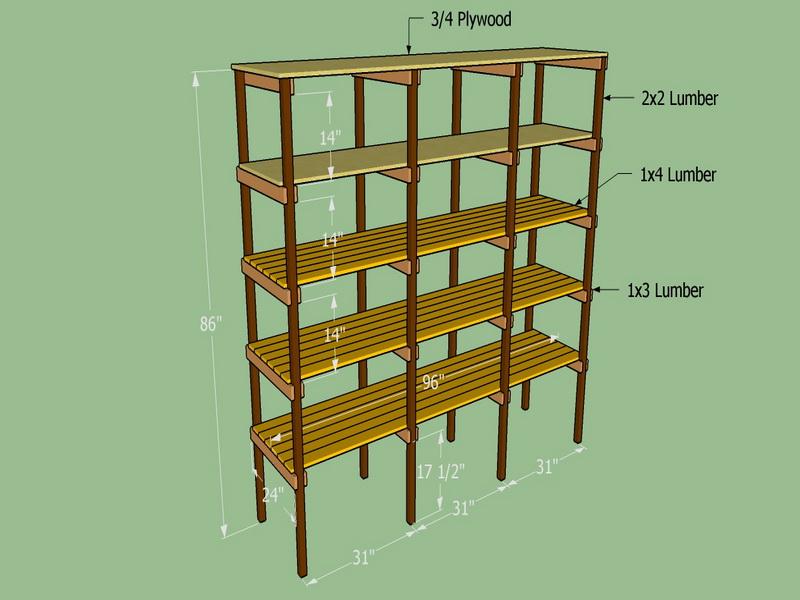 Simple Design Build Storage Shelves – HOMIFIND