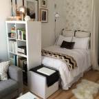 Small Bedroom Ideas Tall Bookshelf Best Designs
